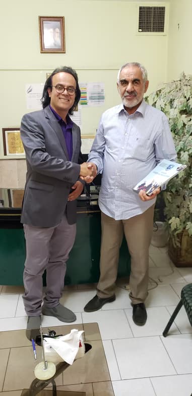 Graduation ceremony photo of Ali 