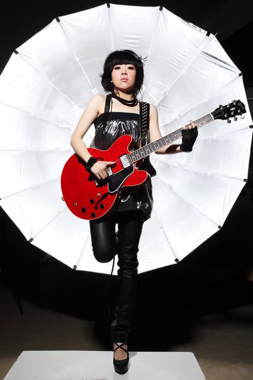 Yi enjoying a hobby outside teaching 