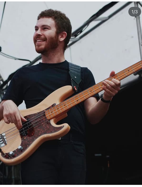 Travel snapshot of Chris during a trip 