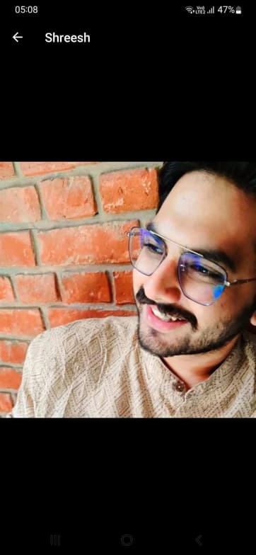 Profile photo of Shreesh, Hindi tutor at Wiingy 