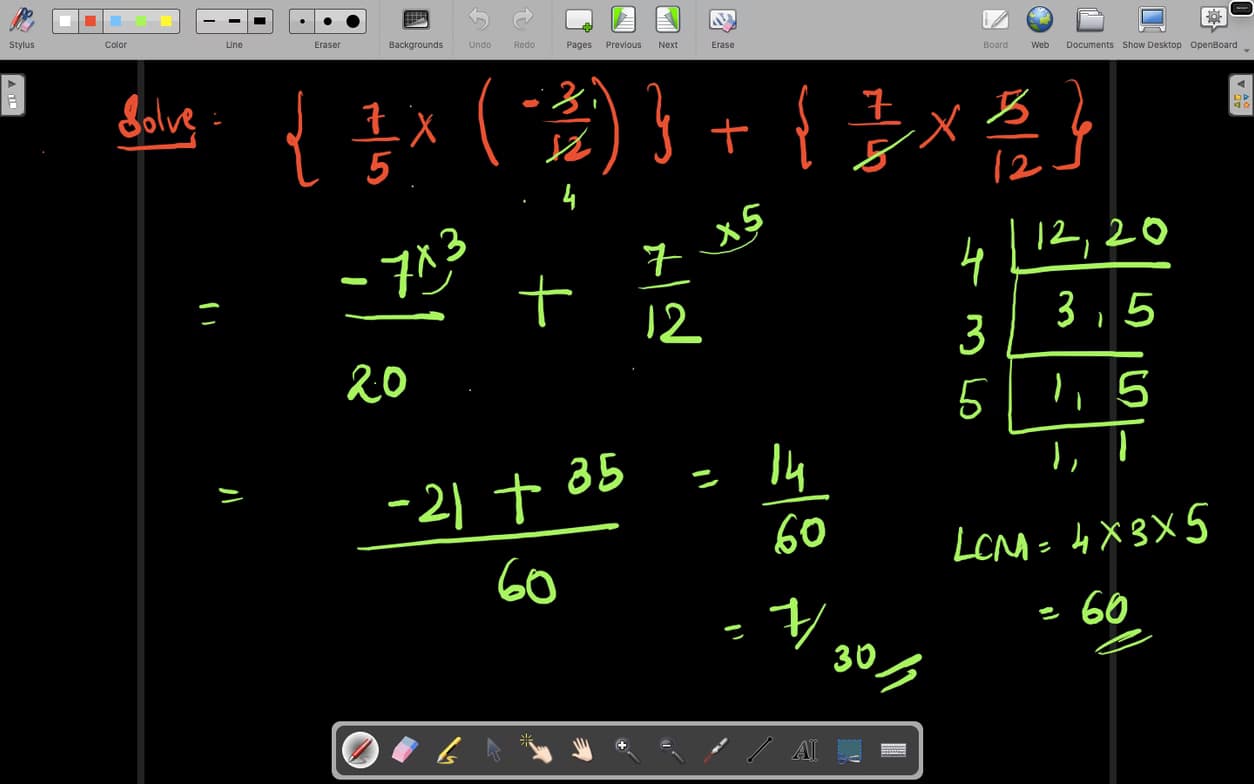 Live performance with Mathematics by Lakshmishree 