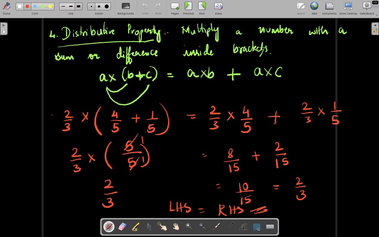 Live performance with Mathematics by Lakshmishree 