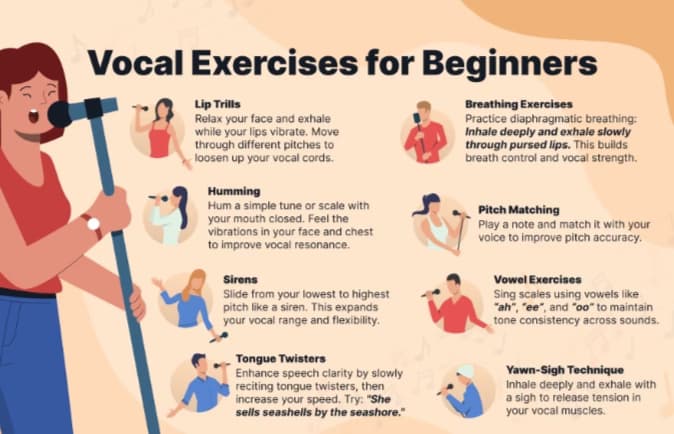 Singing learning materials by Autumn 