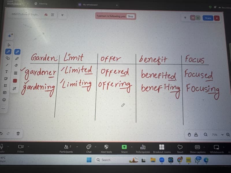 English learning materials by NIDHI  