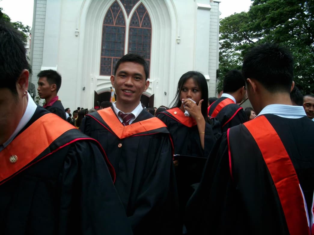 Graduation ceremony photo of Nikko 