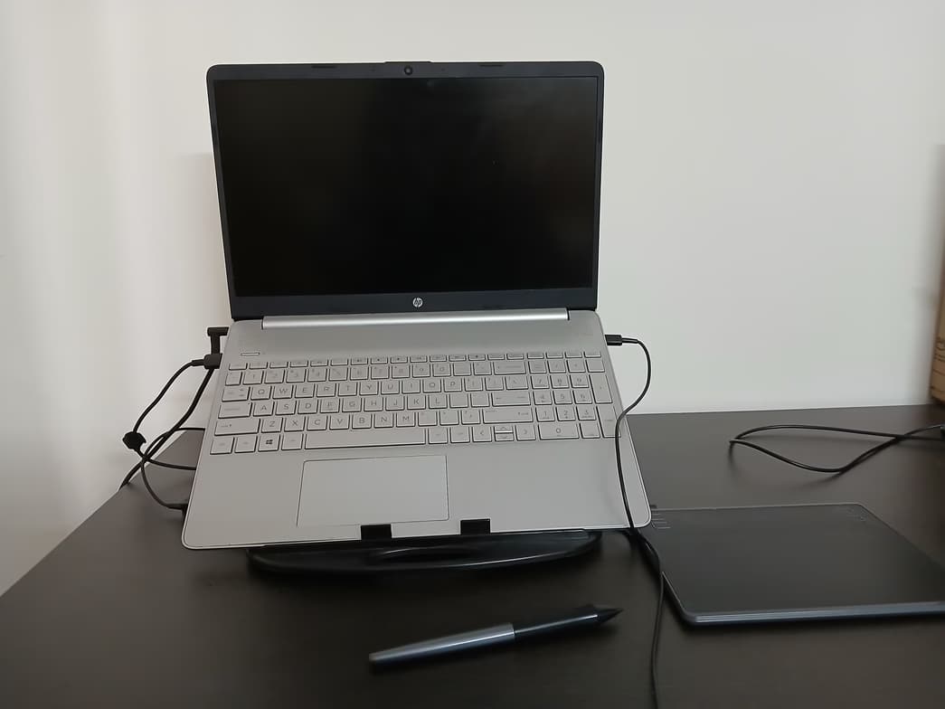 Teaching setup of Parvana for private tutoring 