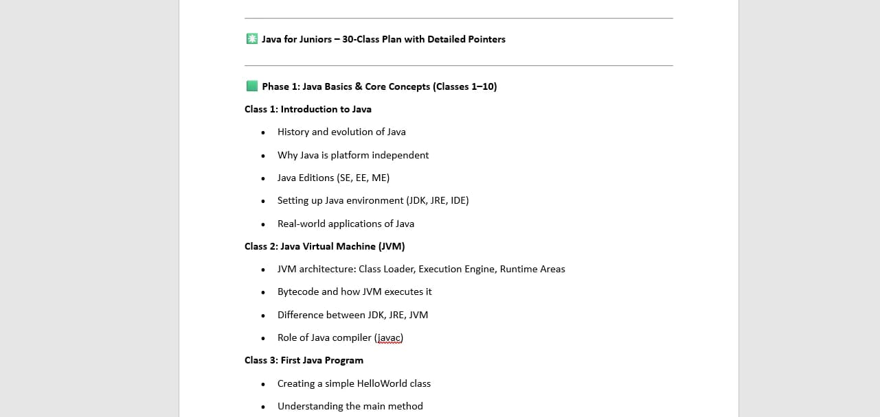 Coding learning materials by Tushar 