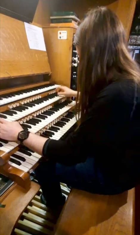 Travel snapshot of Christopher during a trip