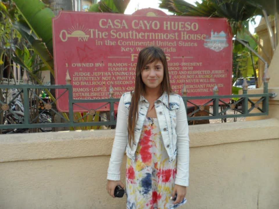 Travel snapshot of Mariel during a trip