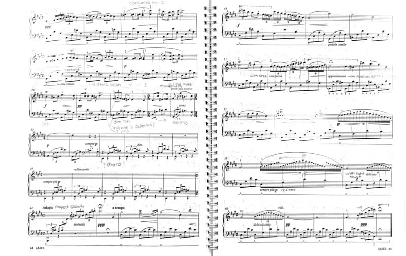 Piano learning materials by Steven  