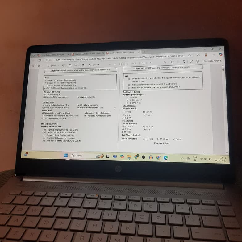 Mathematics learning materials by Arti