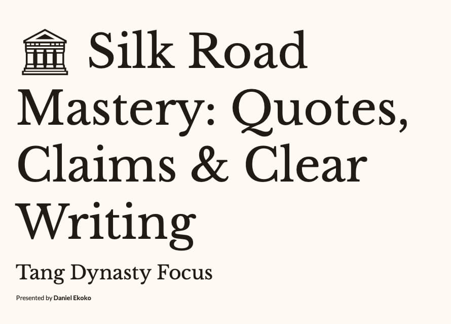 English learning materials by Daniel 