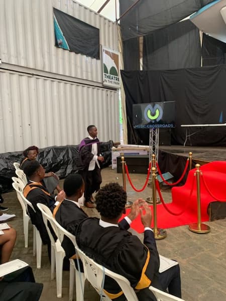 Graduation ceremony photo of Hope