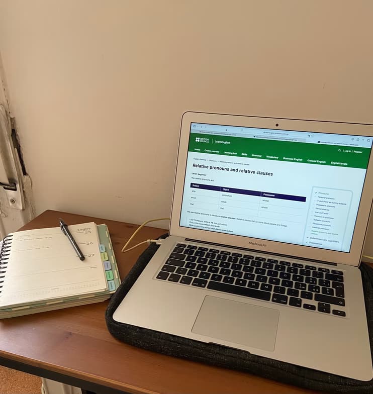 English learning materials by Arianna