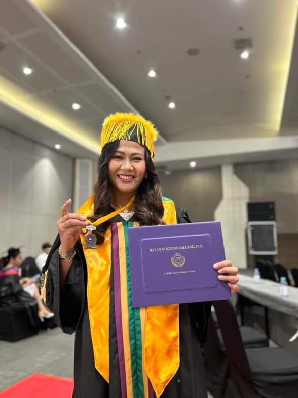 Graduation ceremony photo of JACKIELINE 