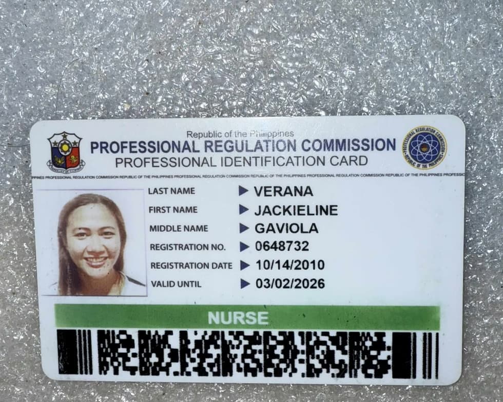 Verified degree or teaching certification of JACKIELINE 