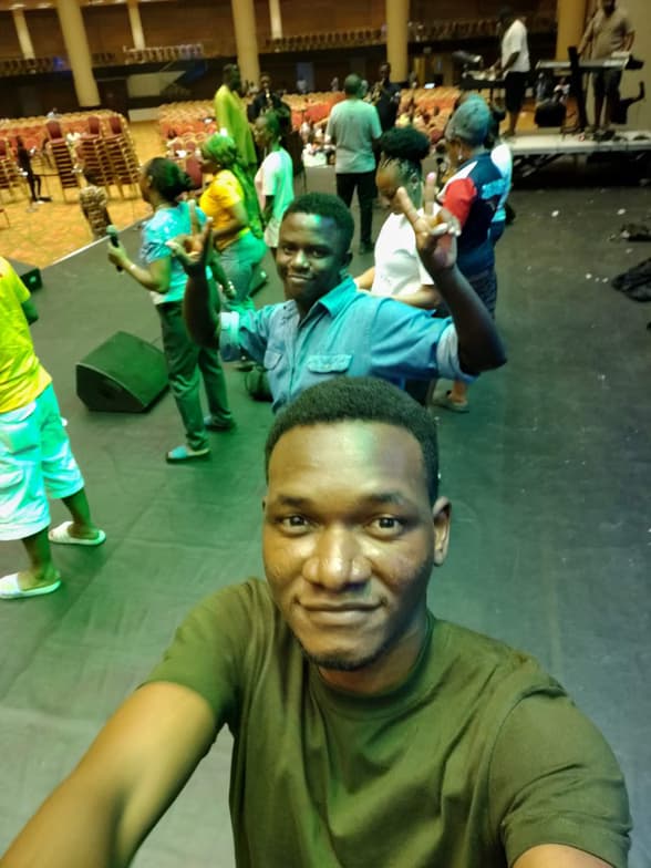 Travel snapshot of Christian during a trip 