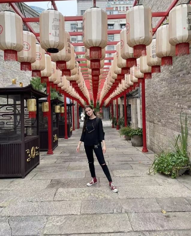 Travel snapshot of Anastasiia during a trip 