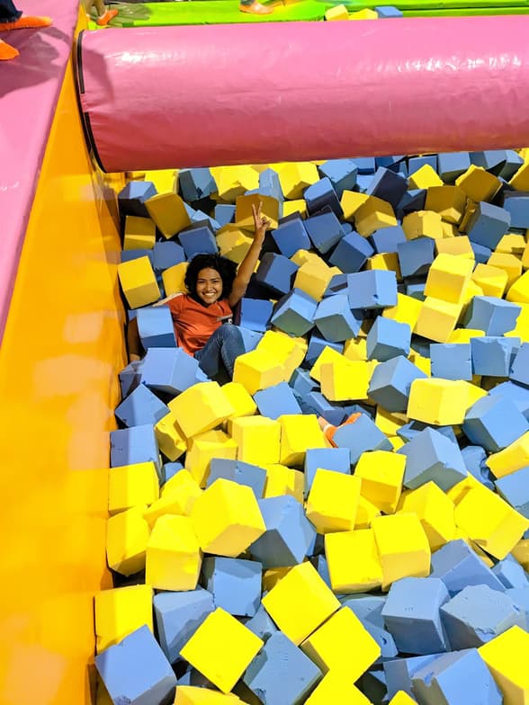 Travel snapshot of Tanishka during a trip 