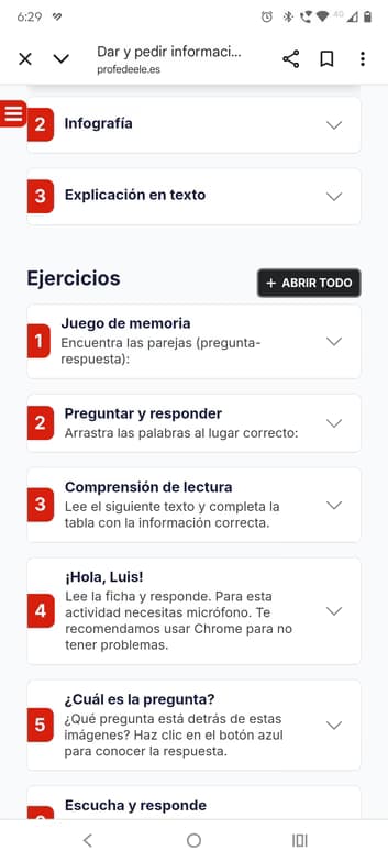 Spanish learning materials by Alexander  