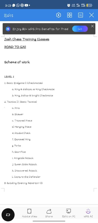 Games learning materials by Daniel 