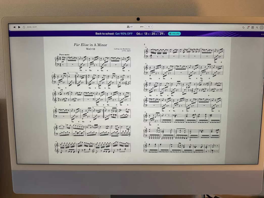 Piano learning materials by Harry 