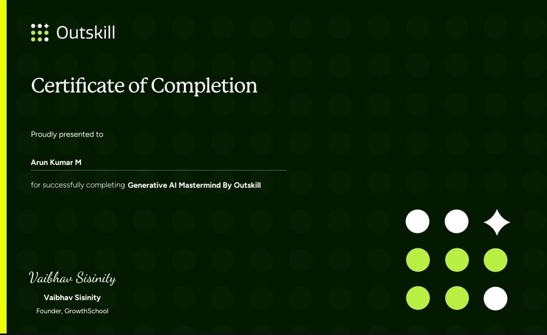 Verified degree or teaching certification of Mark 