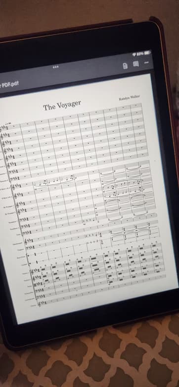 Katelynenjoying a hobby outside teaching 