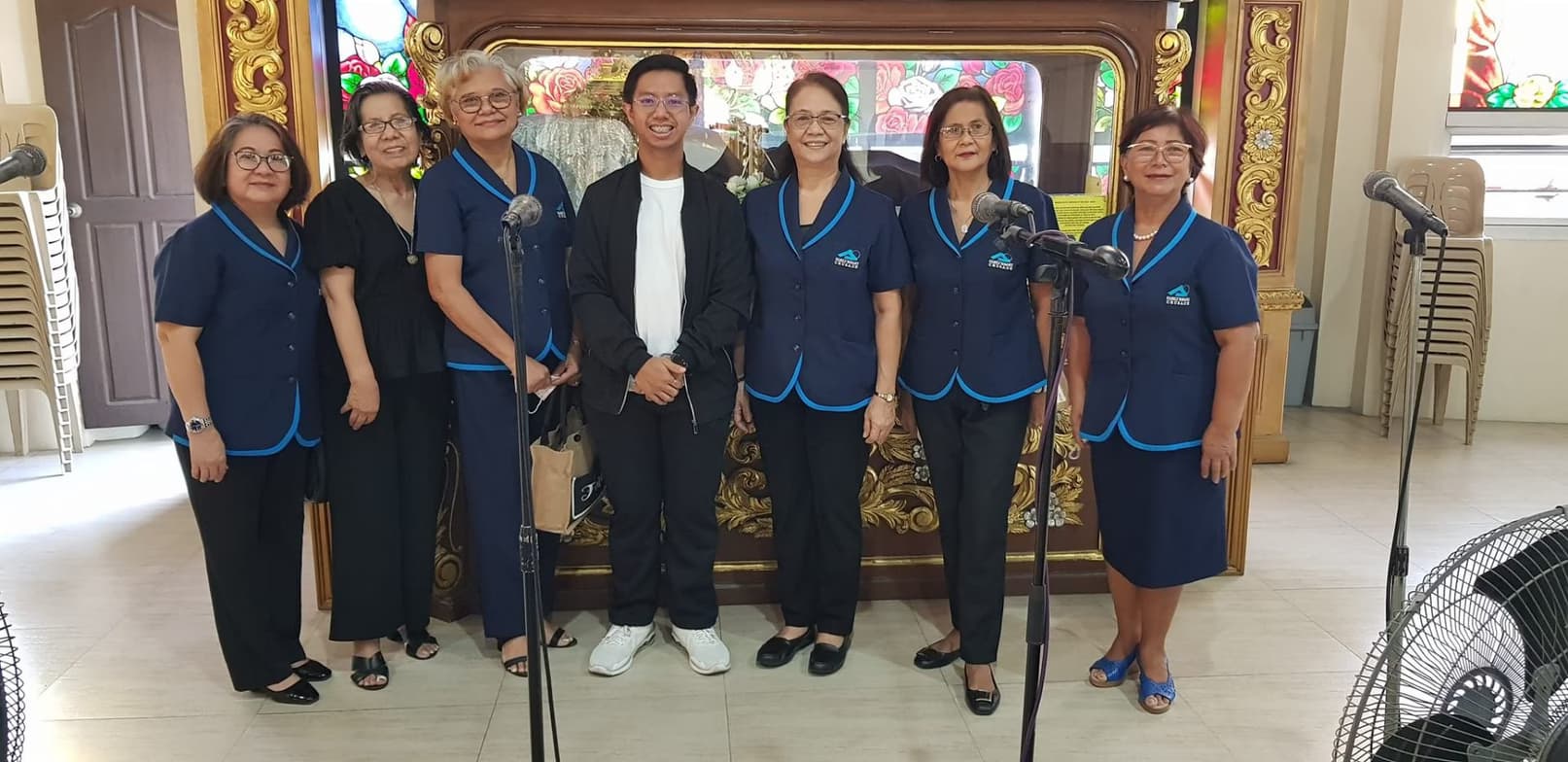 Alwin Joseph conducting a lesson 