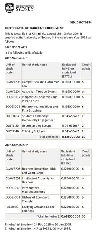 Verified degree or teaching certification of Lucy 