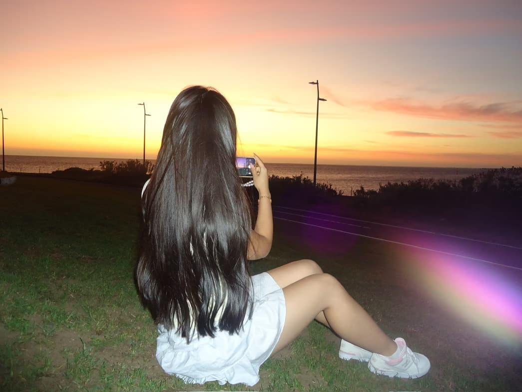 Travel snapshot of Lucy during a trip 