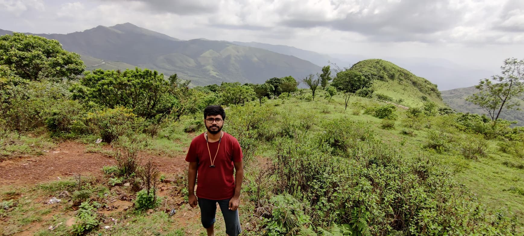 Travel snapshot of Imam during a trip 