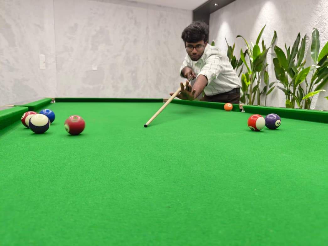 Imamenjoying a hobby outside teaching 