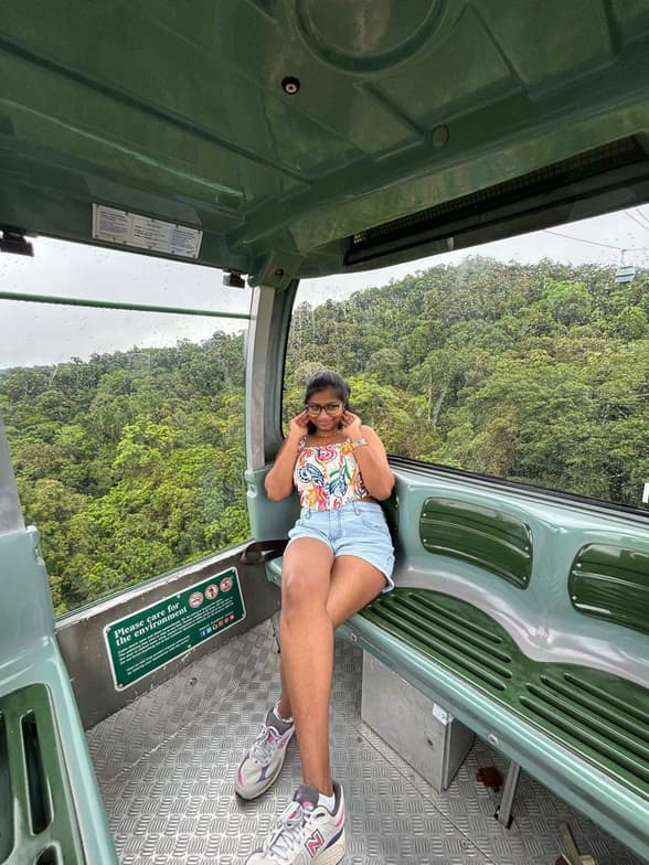 Travel snapshot of Keerthi  during a trip 