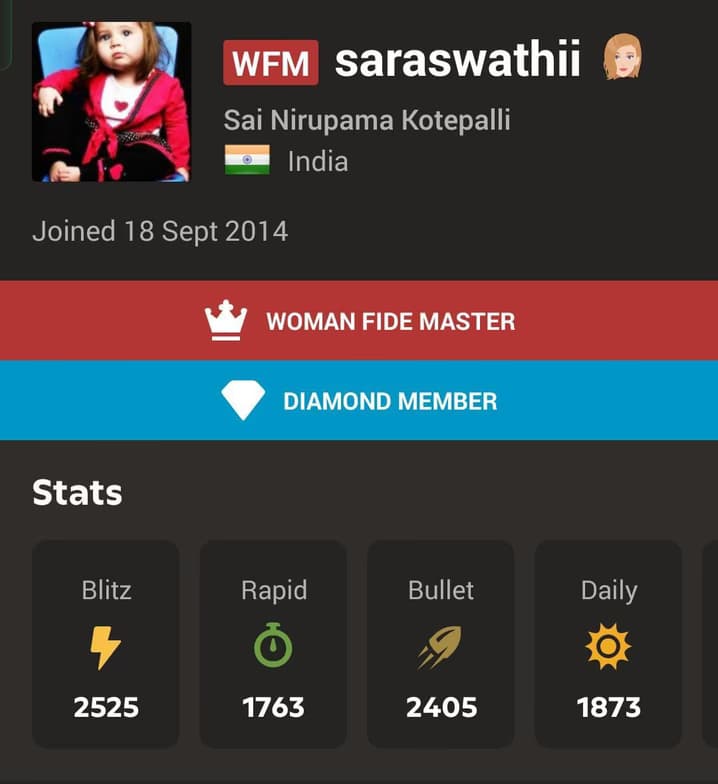 Sai Nirupamaenjoying a hobby outside teaching 