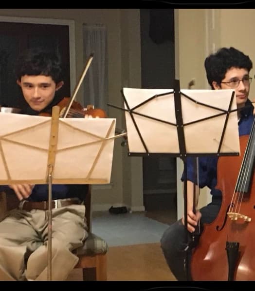 Asherenjoying a hobby outside teaching