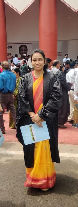 Graduation ceremony photo of Pragyan Paramita  