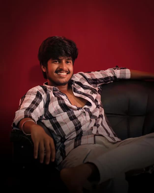 Rajuenjoying a hobby outside teaching 