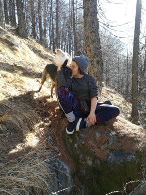 Alessiaenjoying a hobby outside teaching