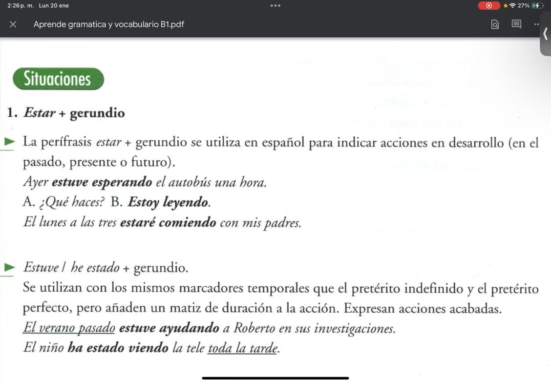Spanish learning materials by Rodrigo 