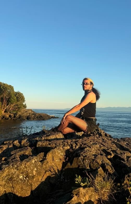 Travel snapshot of Cassian during a trip 