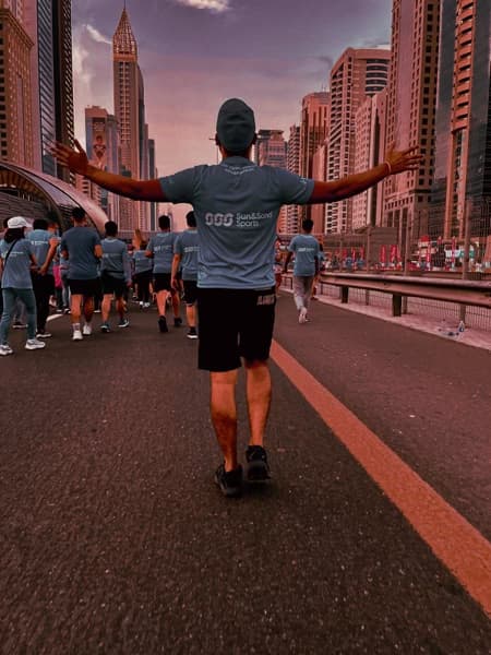 Travel snapshot of Dinesh during a trip 