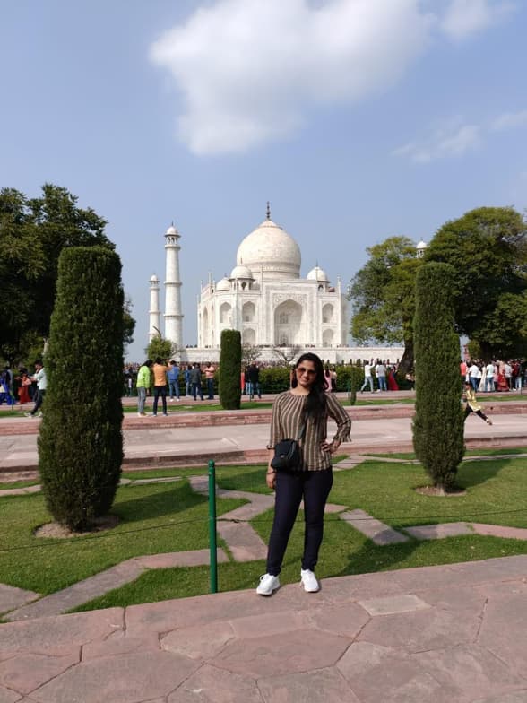 Artienjoying a hobby outside teaching 