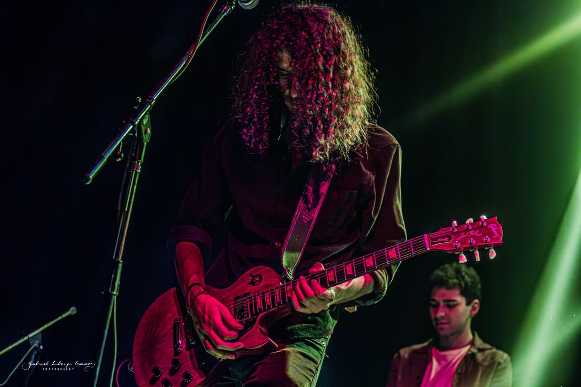 Gastónenjoying a hobby outside teaching 