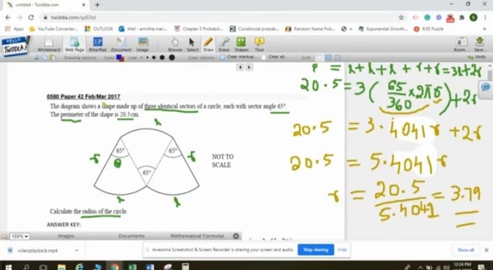 Mathematics learning materials by BISMI 