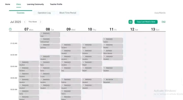 Live performance with ESL by Pearl Jam 