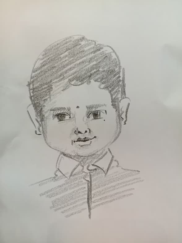 Parimala enjoying a hobby outside teaching 