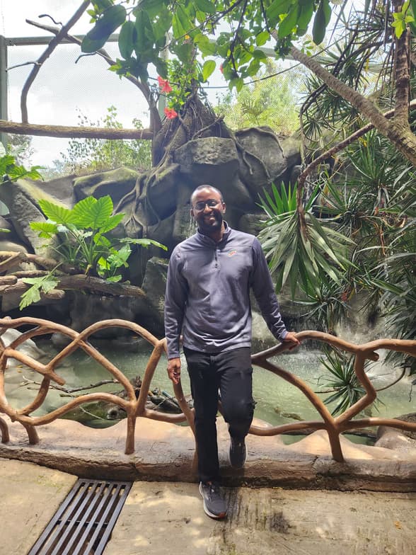 Travel snapshot of Thierno  during a trip 