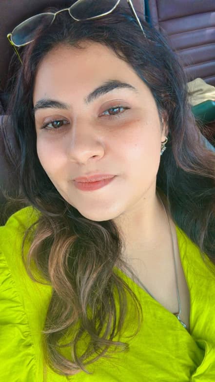 Travel snapshot of Pratibhaa during a trip 