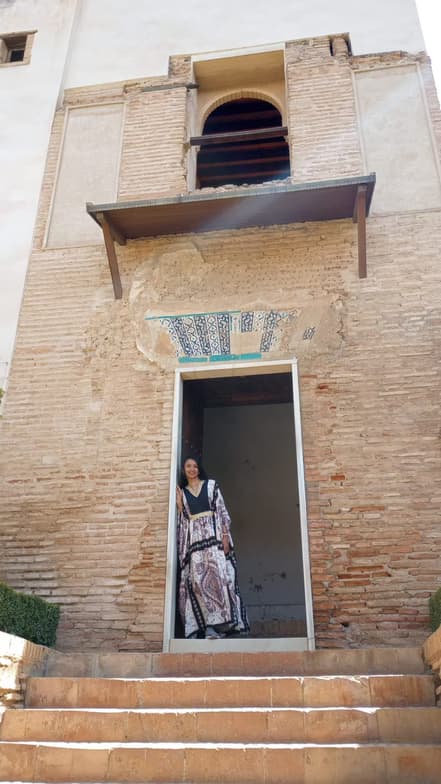 Travel snapshot of Reshma  during a trip 